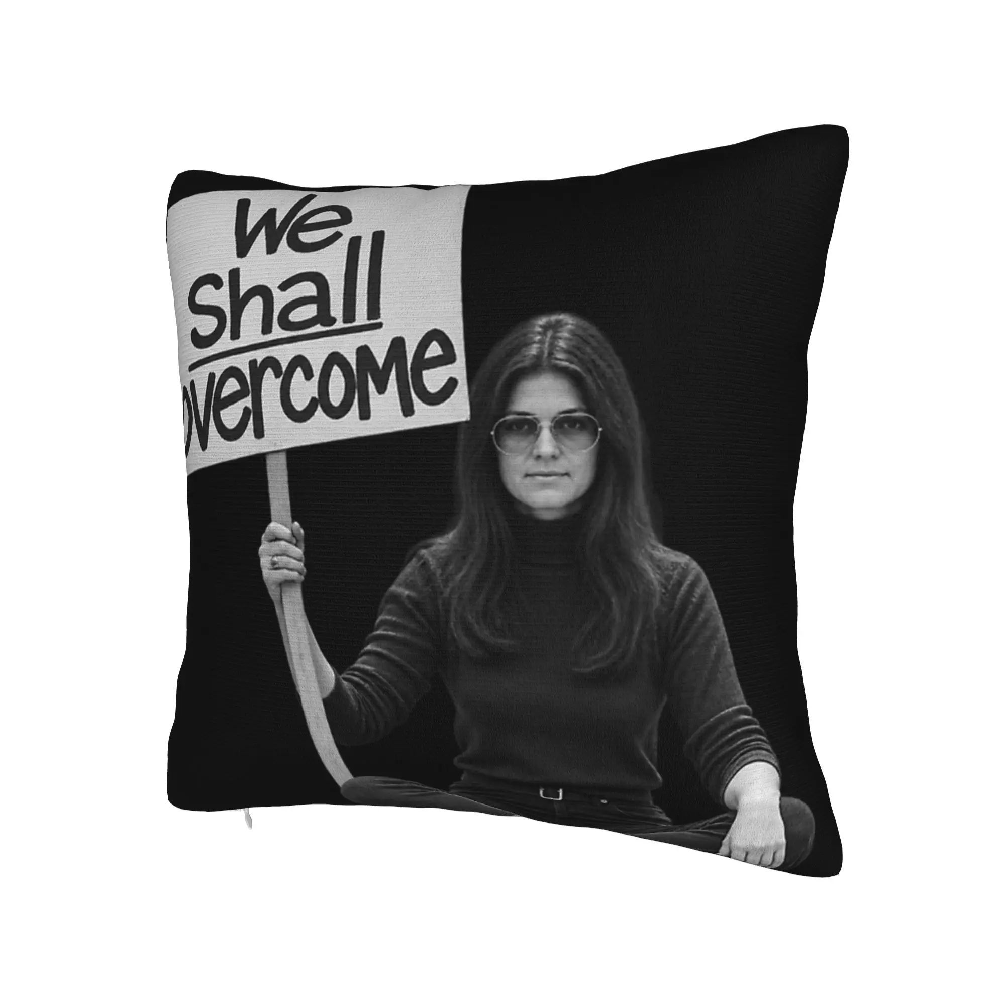 Decorative Pillowcases RIP Gloria Steinem  Merch Home  Pillow Case Cover Zipper Multiple Sizes