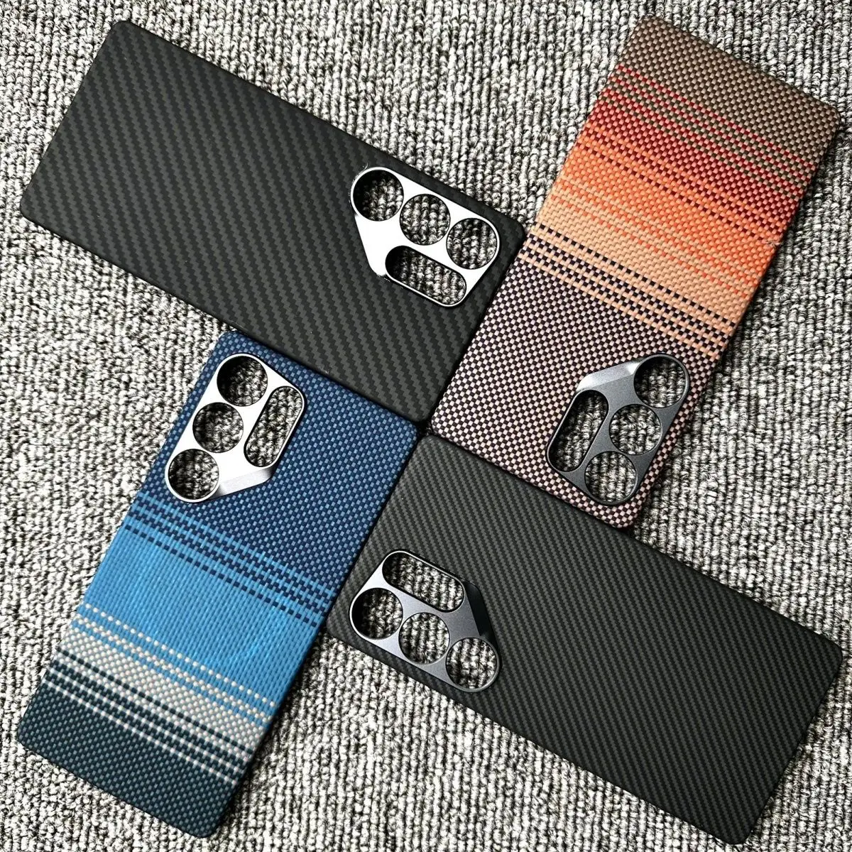 

Real Carbon Fiber Aramid Magnetic Case For Samsung Galaxy S24 Ultra S24u Cases Magsafe Magnets Shell