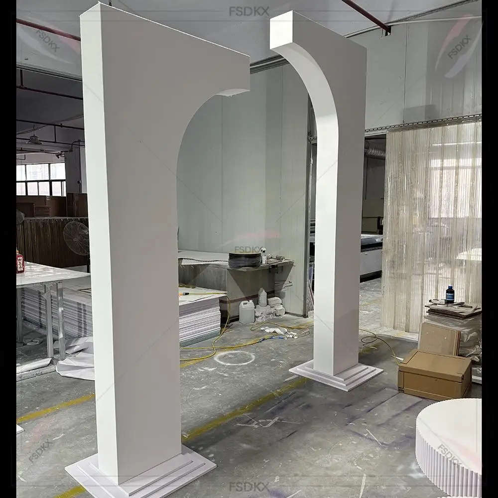 

FSDKX двойного назначения из ПВХ, подвесной дверной фон Chanlier, свадебный фон, подставка, свадебный реквизит для мероприятий, распродажа