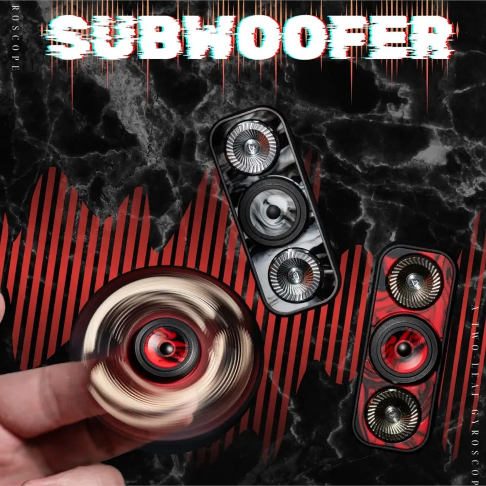 

Вращающийся сабвуфер WELL BEAN SUBWOOFER ROTOR COMPOSITE Fidget Spinner (игрушка-спиннер)
