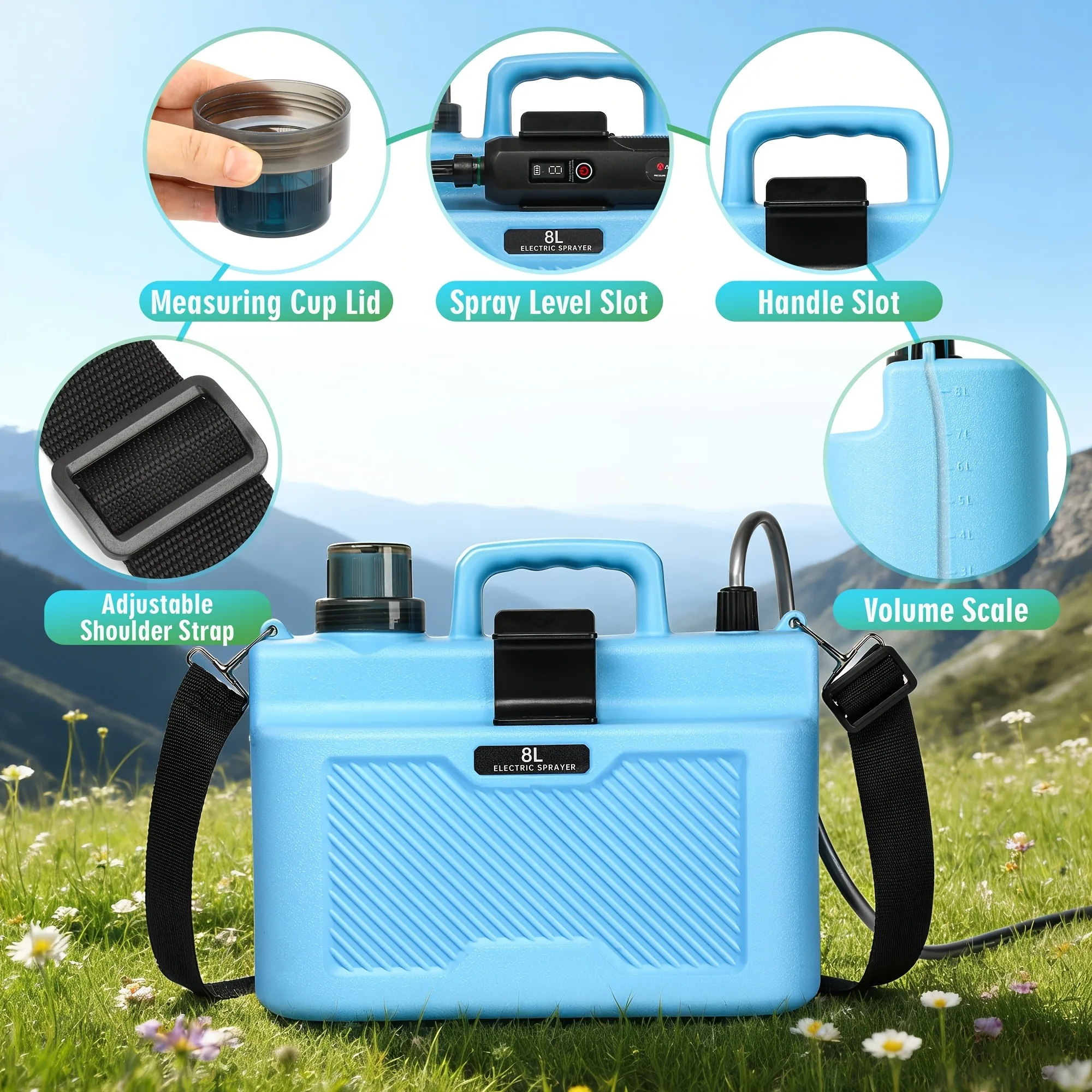 Электрический садовый опрыскив – обзор и цена Electric Sprayer Backpack