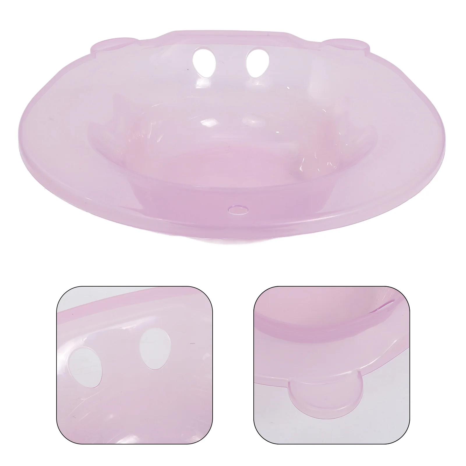 

Bidet Hemorrhoids Sitz Bath Postpartum Care Basin Plastic Portable Nursing for Bowl Toilet