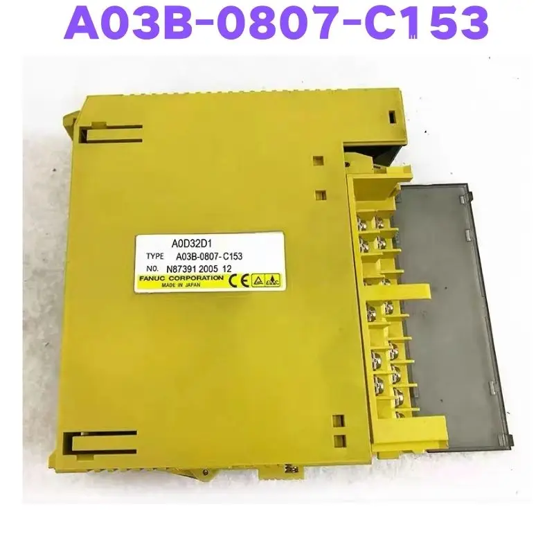 Second-hand A03B-0807-C153 A03B 0807 C153 IO Module Tested OK Quick Shipment