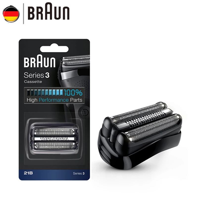 Braun Electric Razor Blade 21B Shaver Head Replace Refill for Series 3 Electric Shaver 300s 301s 310s 3000s 3020s 3050cc Cruzer6