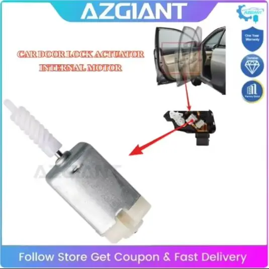 

AZGIANT High Power Car Door Lock Actuator Motor for 2005-2010 Kia Carnival 3 III VQ Hatchback Car Accessories Easy to Replace