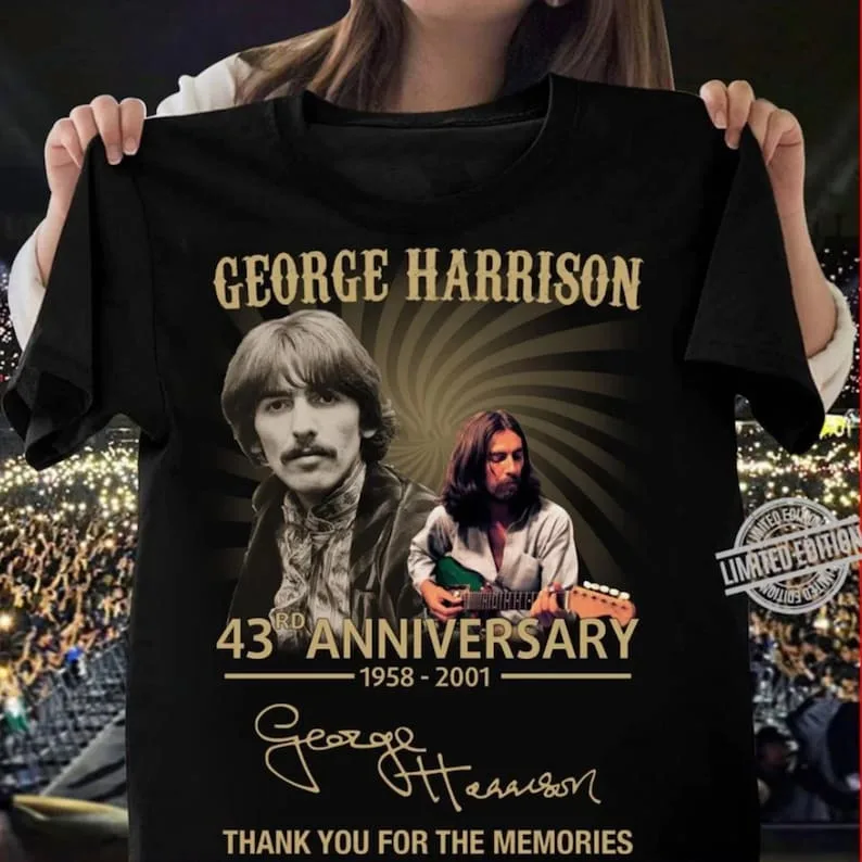 George Harrison Thank You Memmories Shirt, George Harrison Vintage Shirt