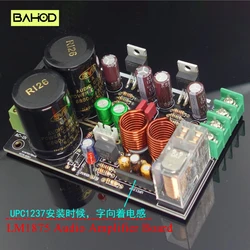 BAHOD  LM1875 Audio Amplifier Board Stereo Amplificador Gaincard GC Version LM1875 Low Distortion Amplifier DIY KIT