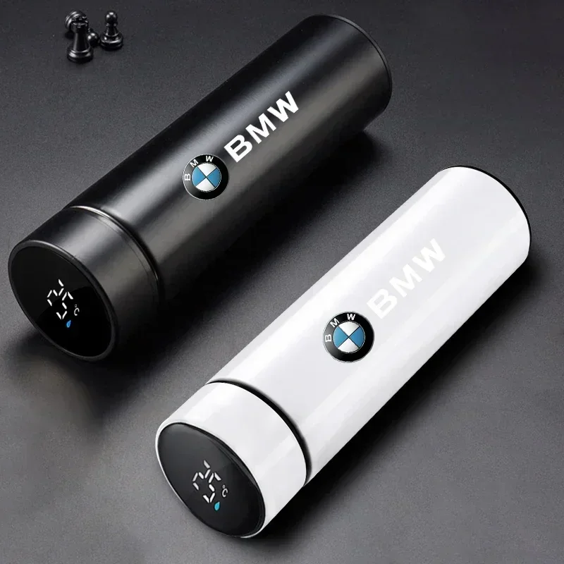 Car Intelligent Thermos Flask Travel Sport Cup For BMW E87 F20 F21 E36 E46 E90 E91 E92 E93 X1 X3 X4 X5 X6 M2 M3 M6 F30 F31 F34