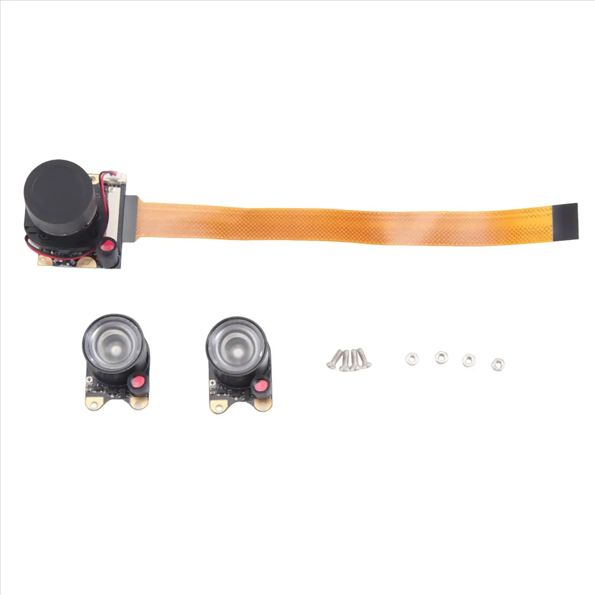 2026 جديد + لكاميرا 5/صفر/ث/2 وات للرؤية الليلية والنهارية IR-Cut وحدة تركيز قابلة للتعديل، OV5647 5MP 1080P 175 °   زاوية