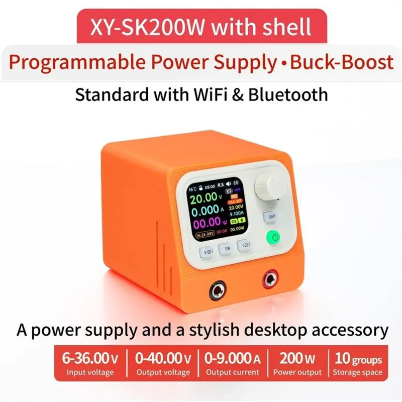 M11K-SK200W CNC Buck-Boost Adjustable Power Supply 200W DC-DC Converter Bluetooth Wifi Remote Control Constant Voltage And Curre