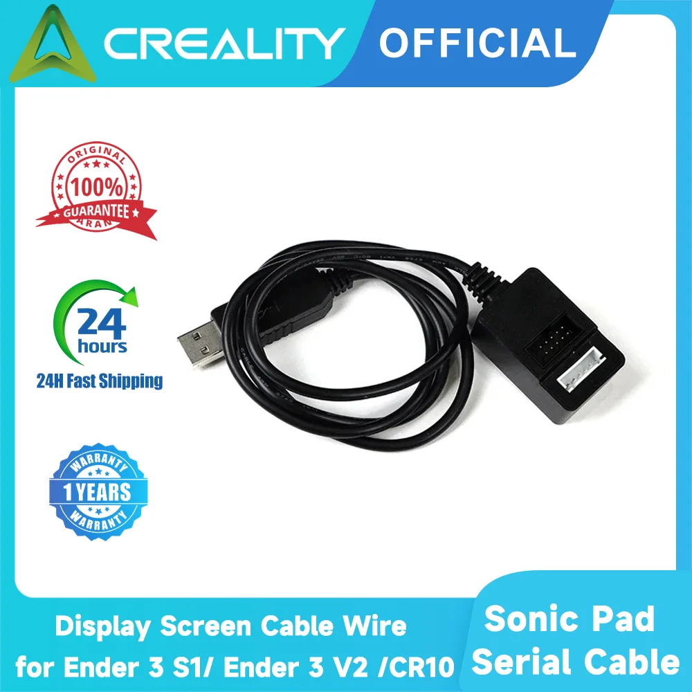 Creality Official Sonic Pad Serial Cable Display Screen Cable Wire for Ender 3 S1/ Ender 3 V2 /CR10 3D Printer Accessories Parts