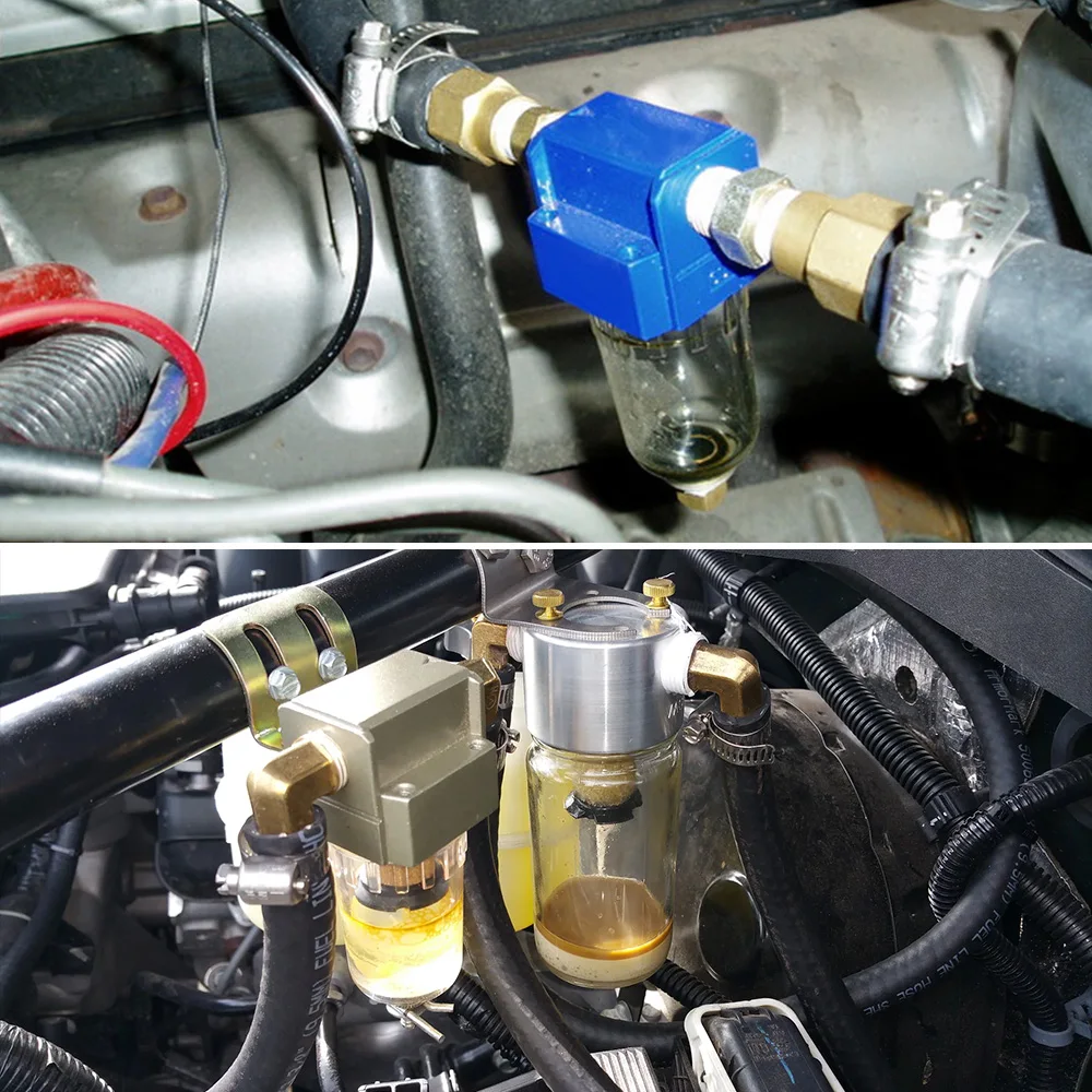 Air Oil Separator Oil Catch can Tank Engine Oil Filter out impurities Auto Accessories Universal PQY-OST01