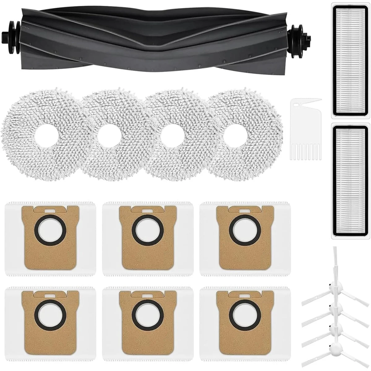AT59 Accessories for Xiaomi Robot Vacuum X10 + X20+ Robot Vacuum Cleaner, Replacement Parts Accessories