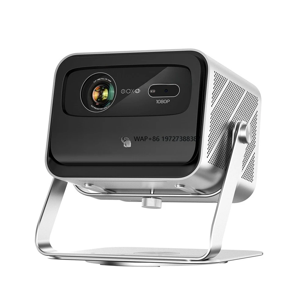 

4k Projector Full Hd 2200 Lumens 3d Android Home Theater DLP Mini Portable With 360 Degree Stand Smart Pico Beamer Free