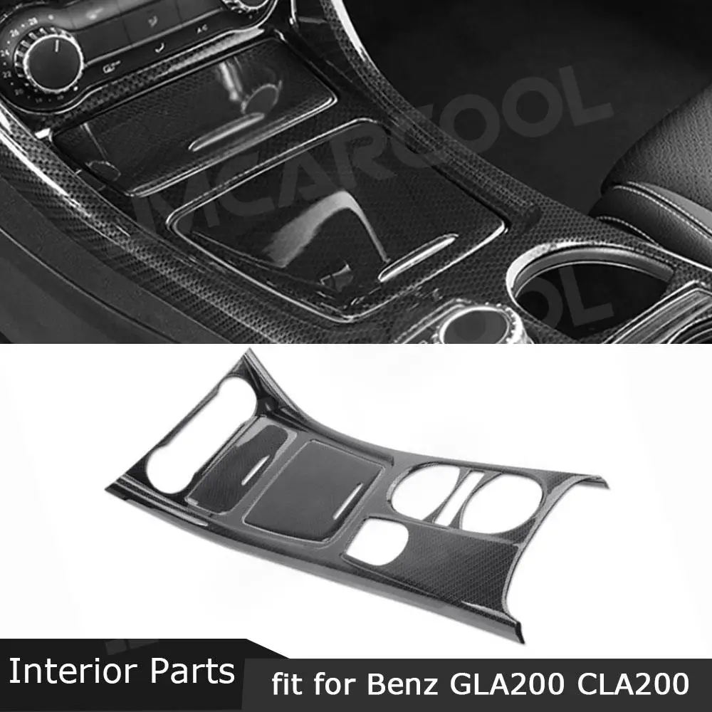 

JMCARCOOL For Benz CLA GLA Class 200 220 260 W117 X156 2015-2018 Car Center Console Vent Dashboard Trim Frame Cover Parts