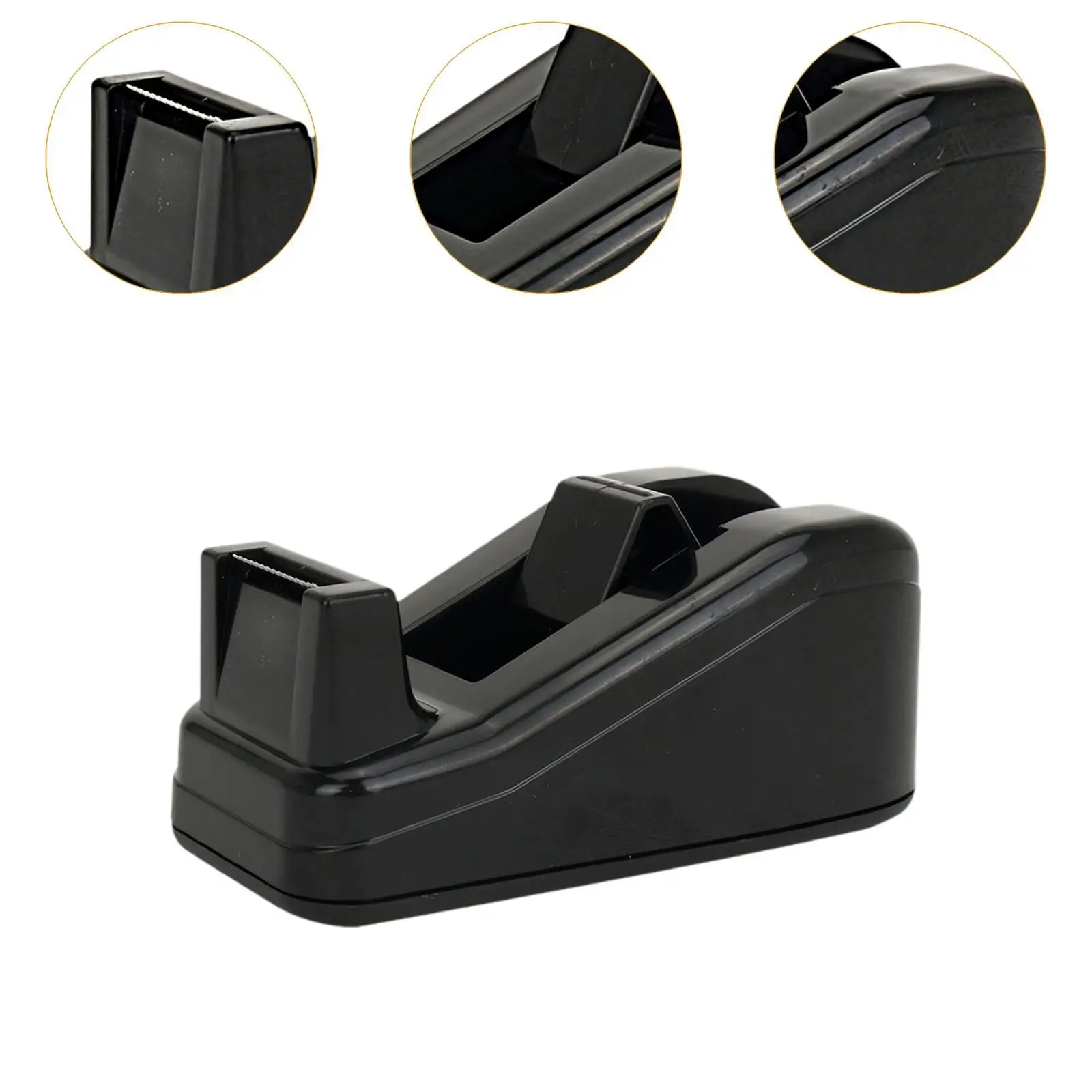 Desktop Tape Dispenser Compact Stable Base for Gift Wrapping School Office