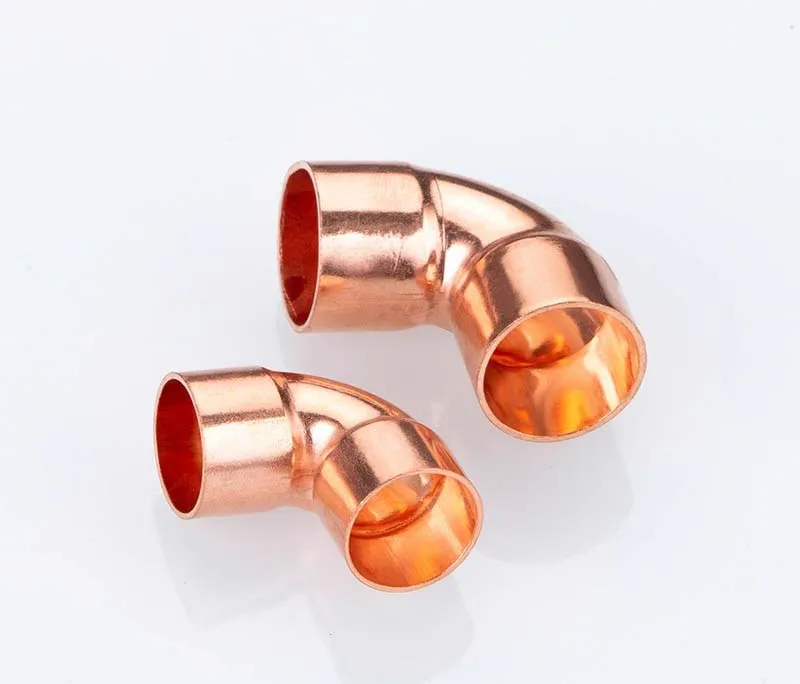

1PC Copper 90-Degree Equal-Diameter Elbow Socket Weld Right-Angle Pipe Fitting for Air Conditioning Refrigeration Warehouse Ship