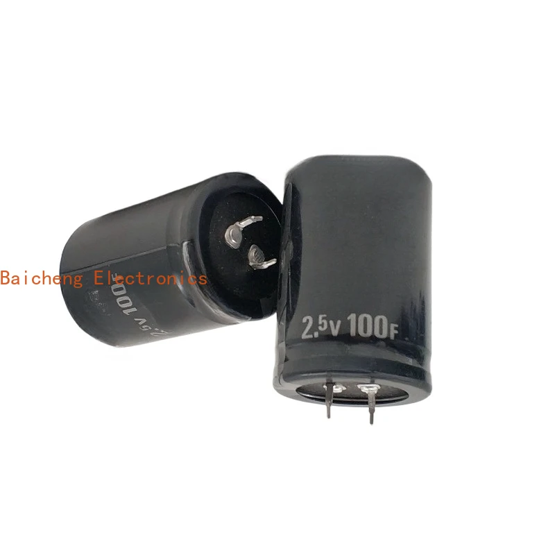 5PCS  Farad capacitor 2.5V100F backup power supply volume 51 * 35mm, can be DIY made as a module