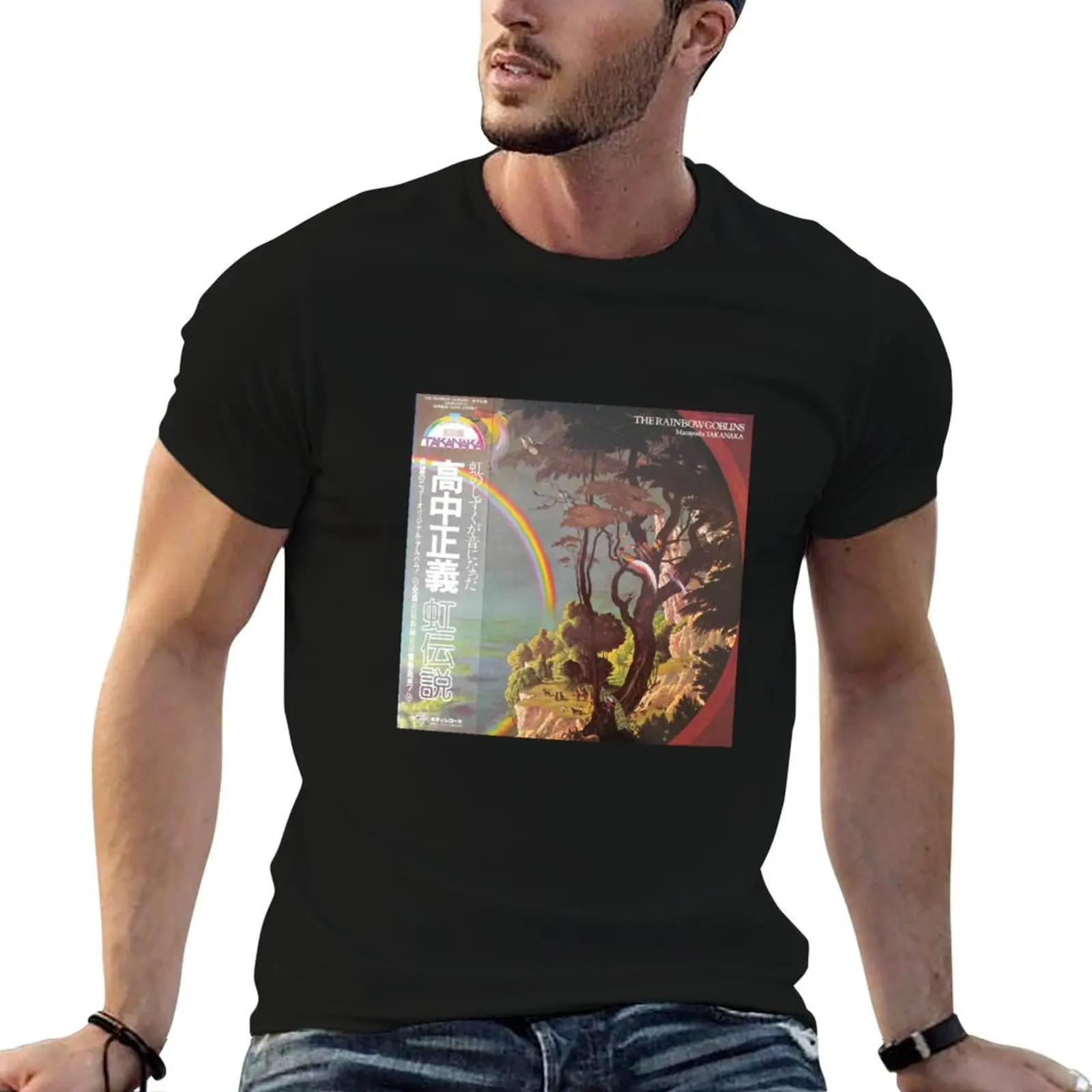 

t t t 100% THE prints RAINBOW GOBLINS TAKANAKA - with shirts cotton cotton T-Shirt shirts MASAYOSHI shirts man