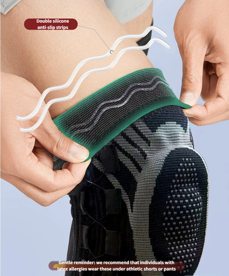Professional Knee Brace Patella Support Joint Pain Relief Meniscus Support Compression Sleeve for Running Basketball Men Women
