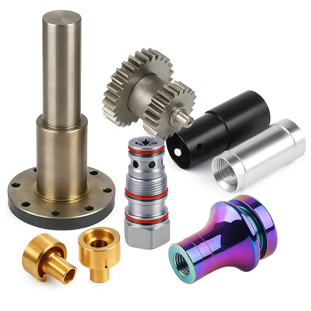 

Factory Service CNC Machined Auto Parts Stainless Steel Aluminum Precision Turning Broaching Parts Car Shafts 0.01mm Tolerance