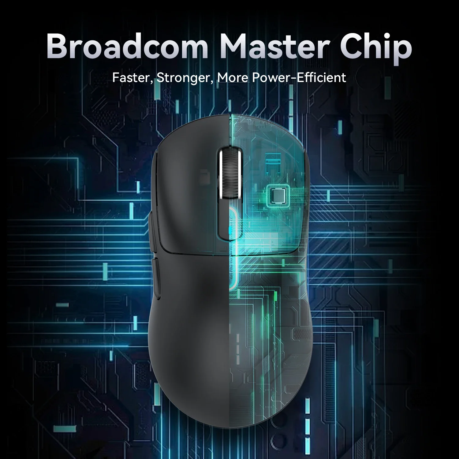 ATTACK SHARK X3 Wireless Mouse Lightweight PAW3395 26000dpi Tri-Mode Bluetooth/USB/2.4G Connection Gaming Mouse for Win//Mac