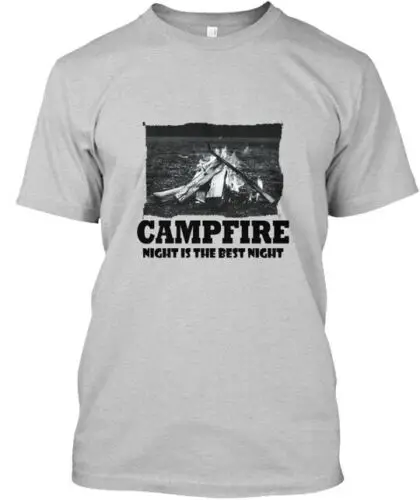 Campfire Night T-Shirt Made in the USA Size S to 5XL