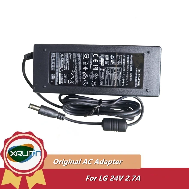 オリジナル-24v-27a-65w-ac-アダプターアダプター-lcap23-lcap38-ラップトップ充電器-lg-dc24v-26ls3700-22ls350s-モニター電源