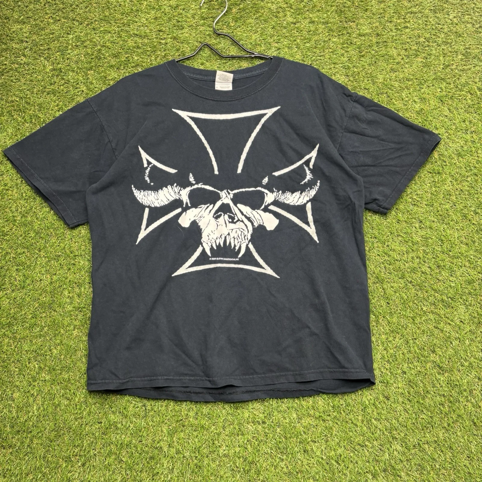 Vintage Danzig ThrallDemonsweatlive Mens Large Shirt Heavy Metal Band 2000s 90s