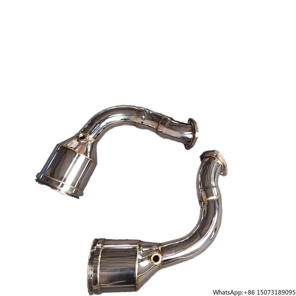 

Factory Exhaust Empty Downpipe for 911 992 Turbo 2020-2023 Racing Stainless Steel Exhaust Pipe