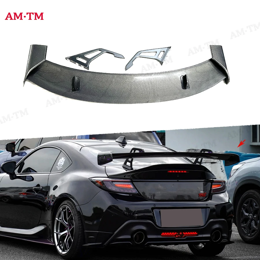 

For TOYOTA GR86 GT86 BRZ Carbon Fiber Car Rear Trunk Spoiler Rear Wing Tail Wing Parts Upgrade Body kit