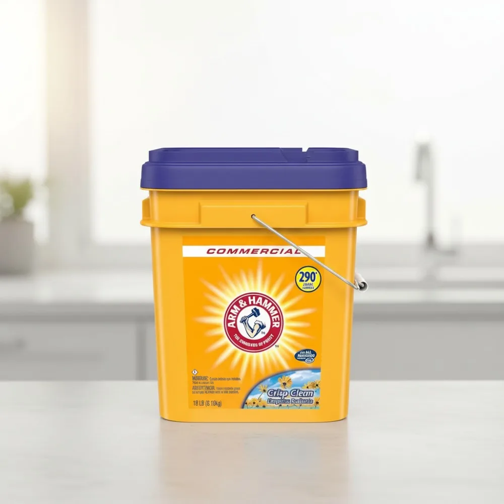 

Fresh Scent Powder Laundry Detergent, Deep Clean Formula for Families, 18 lb Pail