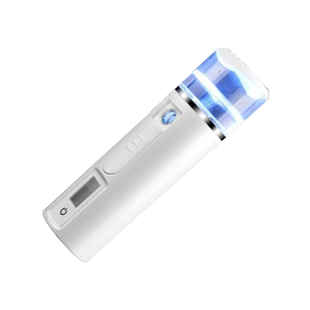

Portable Facial Steamer Nano Mist Cool Face Sprayer For Skin Care Pore Cleanser Lightweight Humidifier Abs Material