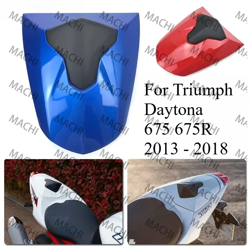 

Motorcycle Seat Fairing For Triumph Daytona 675 675R 2013 - 2018 Parts Rear Pillion Passenger Cowl Seat Back Cover 14 15 16 17