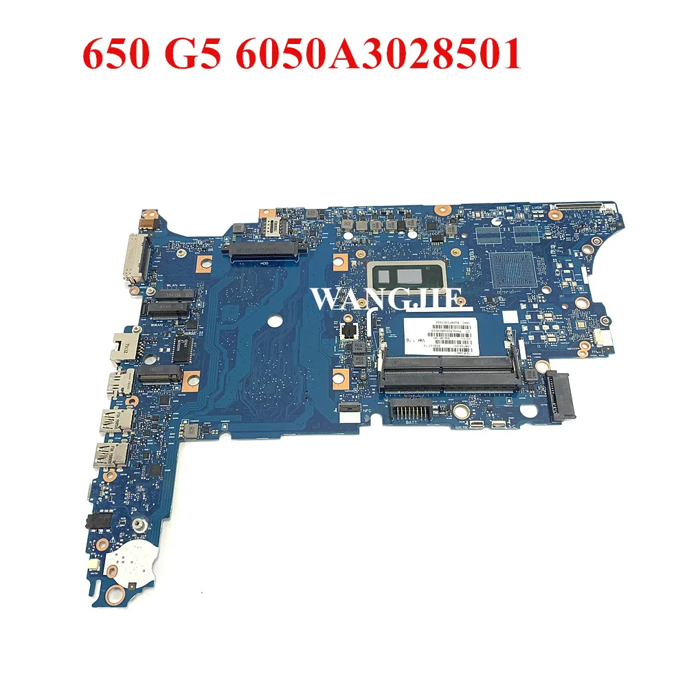 

L58735-601 L58735-001 For HP 650 G5 Motherboard L58732-601 L58731-601 6050A3028501 Mainboard with i7-8665U CPU UMA 100% Working