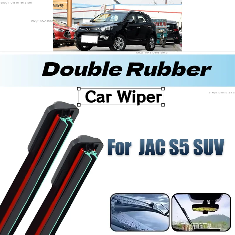

3PCS Car Wiper for JAC S5 SUV 2018-2021 Front Rear Windshield