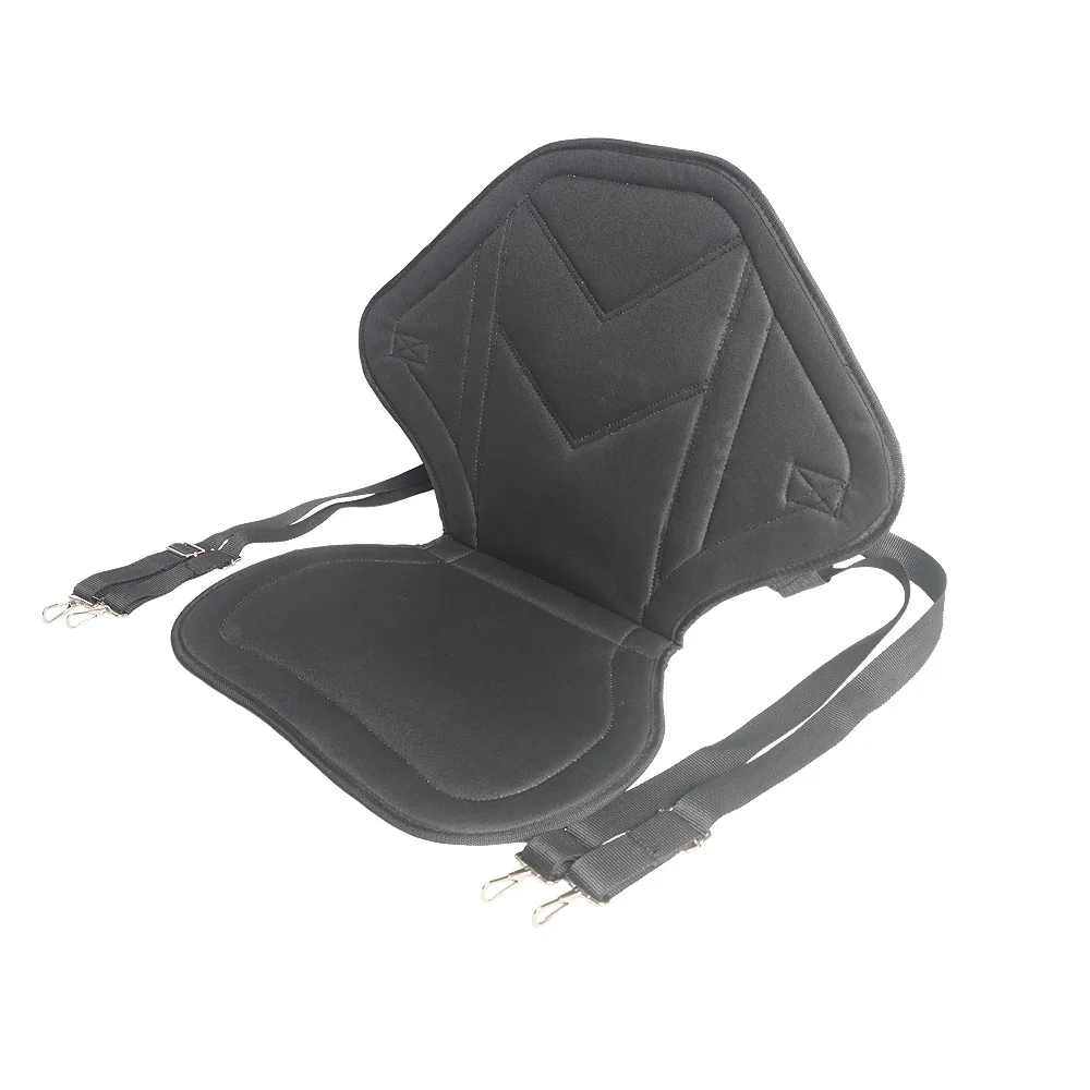 Kayak Seats Luxurious Padded Canoe SUP Seat Adjustable Boat Seat Comfortable Composite Fishing Seat Back Support Universal Sit