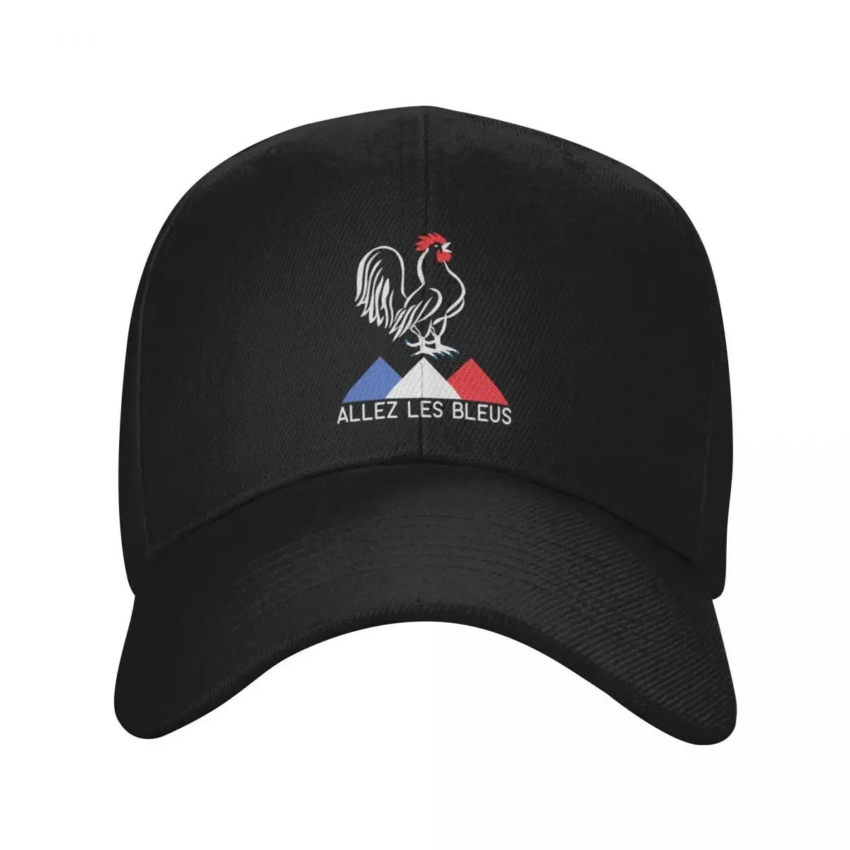 Allez Les Bleus Shirt France Soccer Football World T-Shirt Baseball Cap Rugby men's big size hat Mens Women's