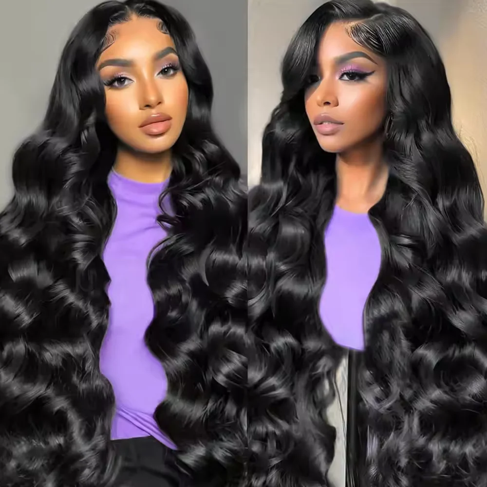 

250 Density 30 Inch Natural Color 13x4 Lace Front Wigs Human Hair Body Wave 13x6 HD Lace Front Wigs Human Hair For Women Choice