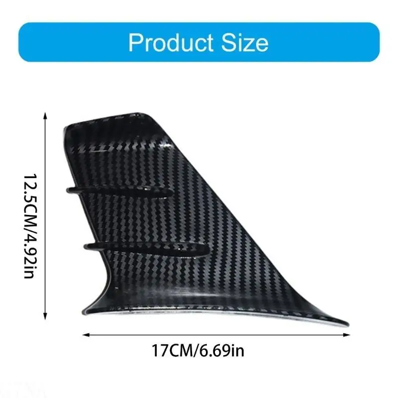 

G7NA Strong ABS Motorcycle Side Winglets Aerodynamic Spoiler Universal Fairing Wing Deflector Universal Spoiler for Travel