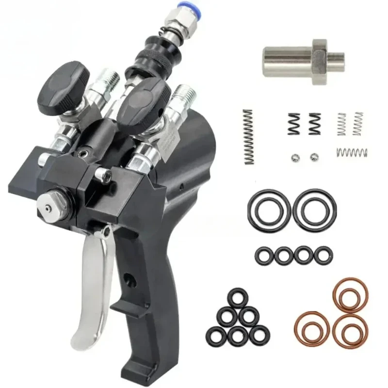 Topspray PU P2 مسدس رش رغوي من مادة البولي يوريثين PU Gun 35Mpa مع مجموعة الملحقات جودة عالية