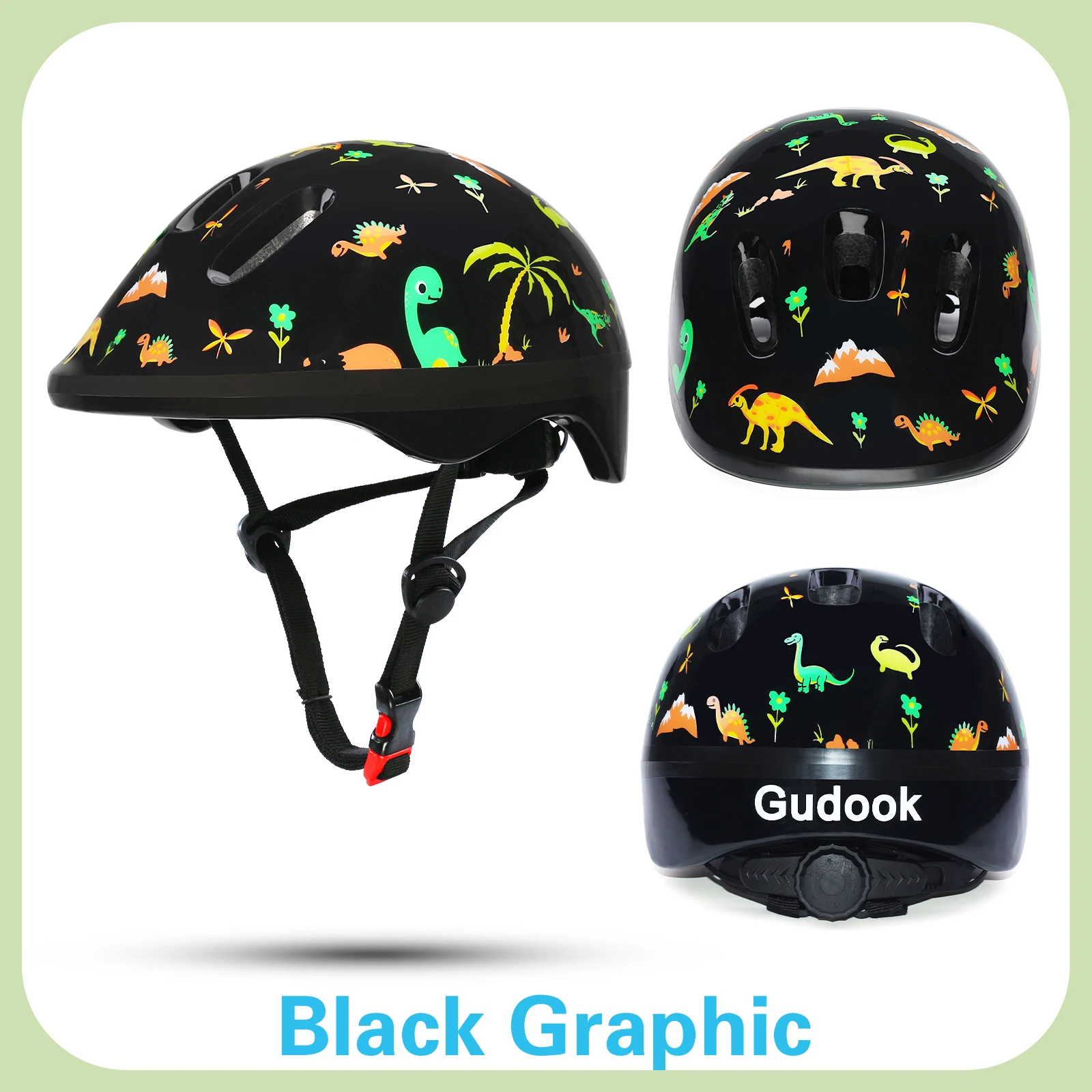 Fahrrad-/Skateboard-Helm für Kinder, verstellbarer Helm, Kleinkind-Kinder im Alter von 2–9 Jahren, Jungen und Mädchen, Multisport-Sicherheits-Radfahren, Skaten. – Detail 14