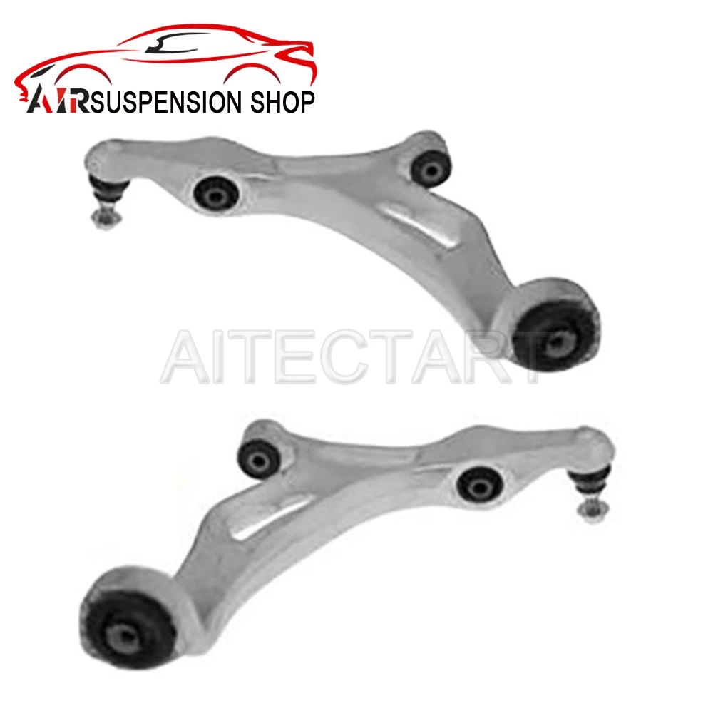 Set of 2pcs Front Lower Left+Right Suspension Control Arms For Audi Q7 Porsche Cayenne VW Touareg, OEM 7L8407151K 7L8407152K New