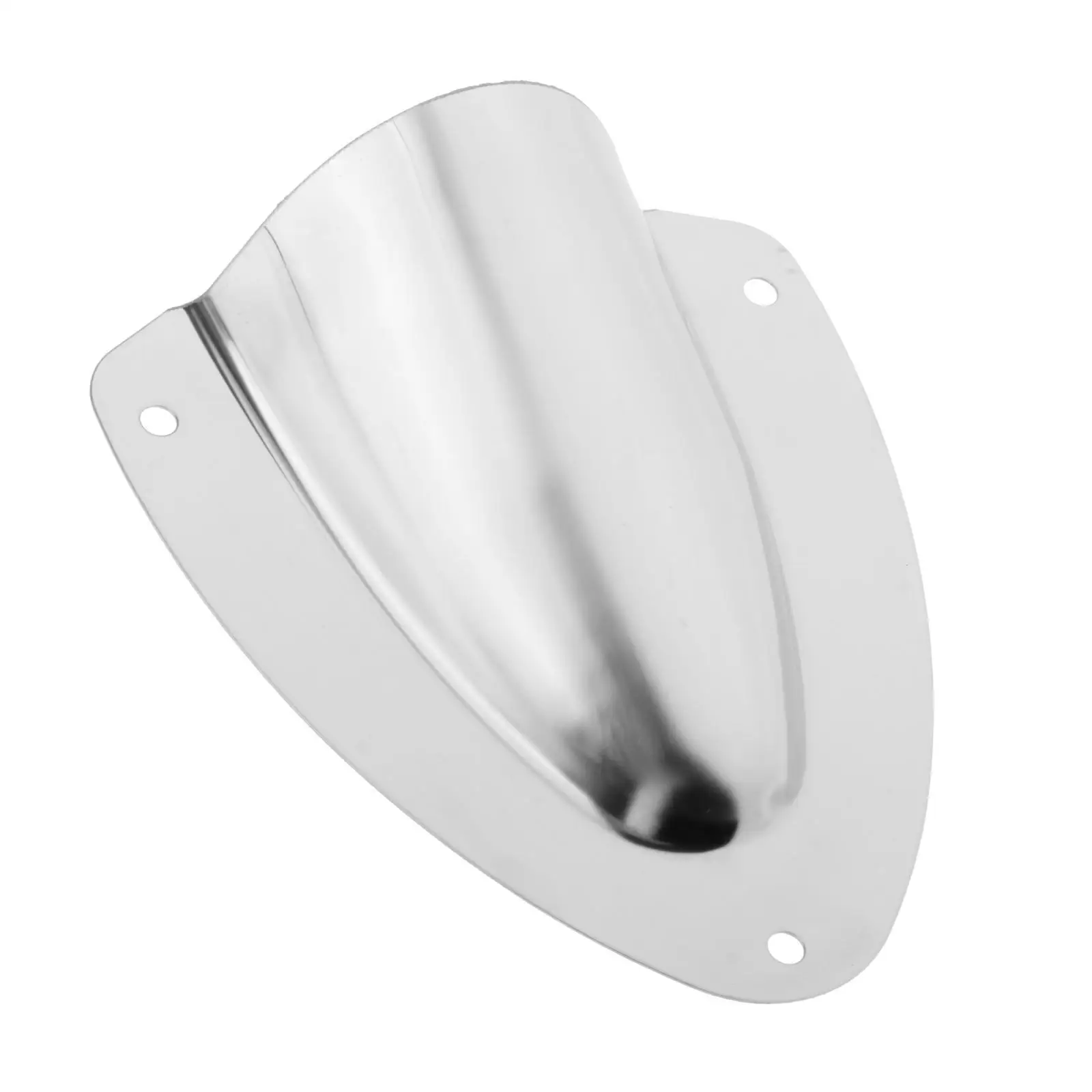 Marine Vent Cover Clam Shell Stainless Steel Hull Fitting Weather Resistant Wire Cap for Boat Transom Panel