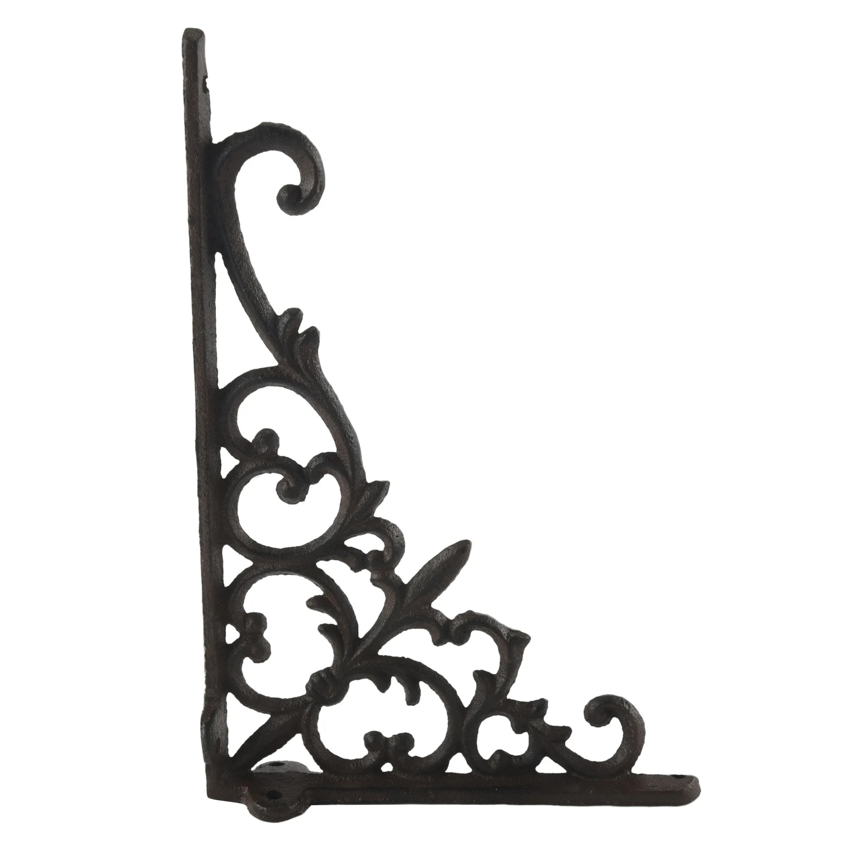 

Cast Iron Plant Hanger Flower Basket Hook for Indoor Outdoor Bird Feeder Lantern Pots Wind Chimes