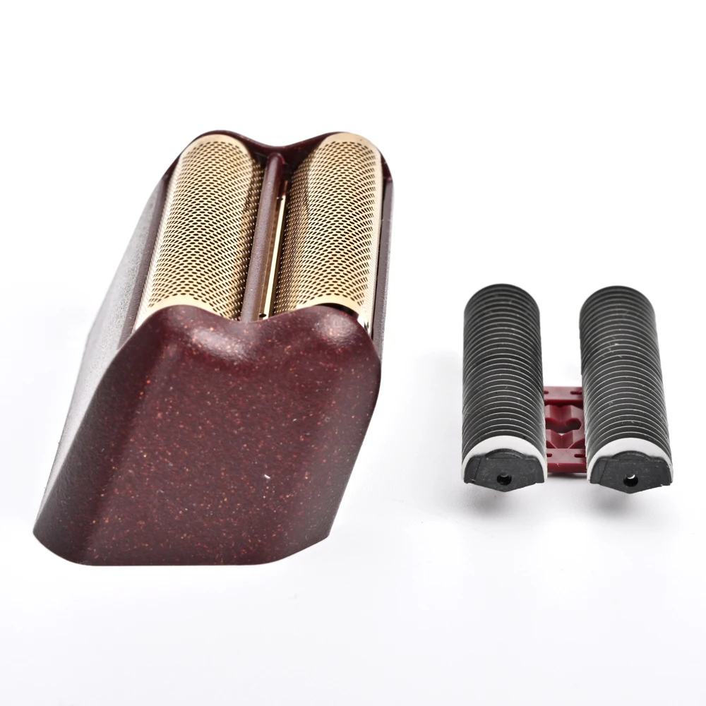 2 Pack Pro Scheerapparaat Vervanging Folie En Snijders Vervanging Scheerapparaat Hoofd Goud Folie