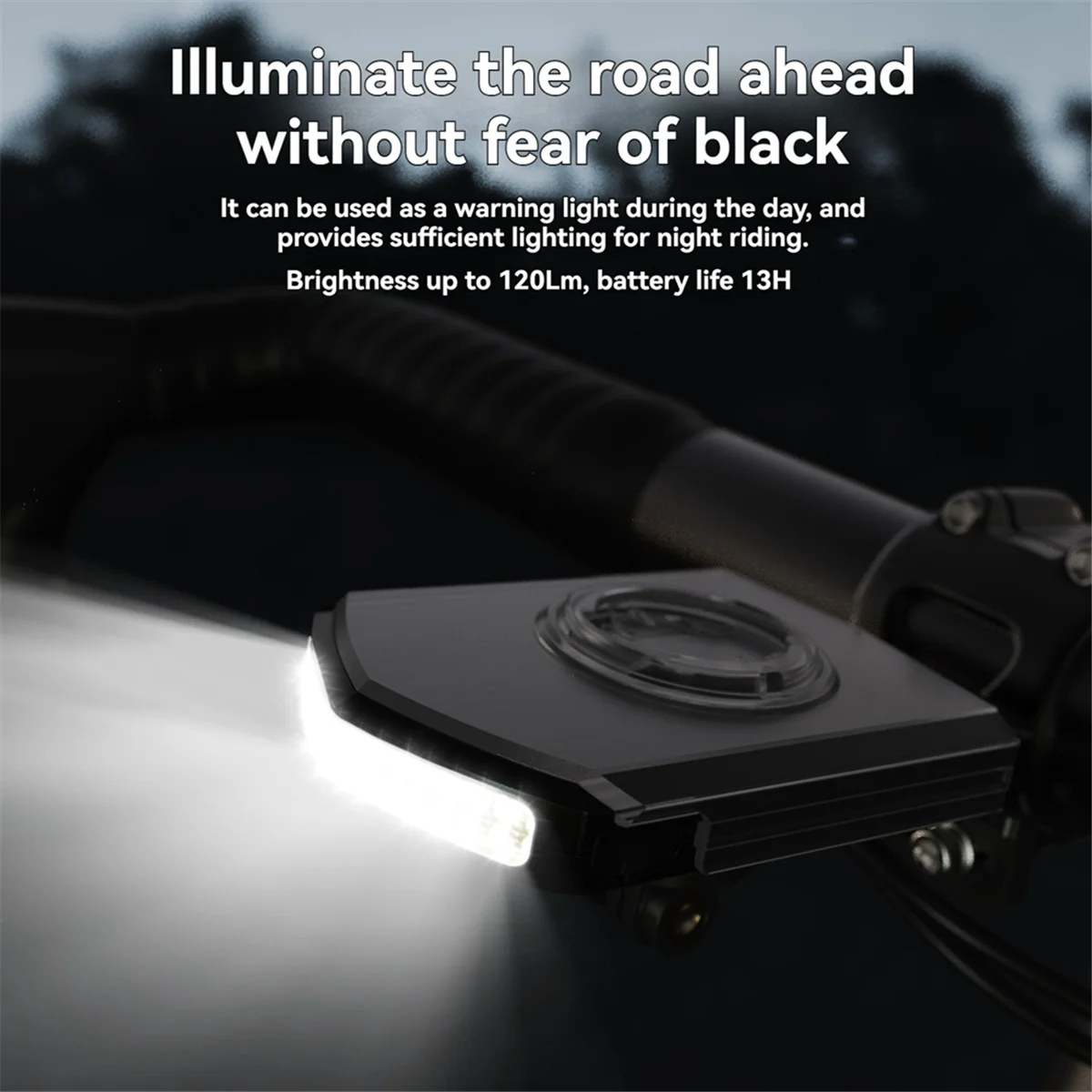 

CYCLAMI Bicycle Front Light IPX6 Waterproof Cycling Power Bank Type-C Charging for Bryton XOSS IGS Computer