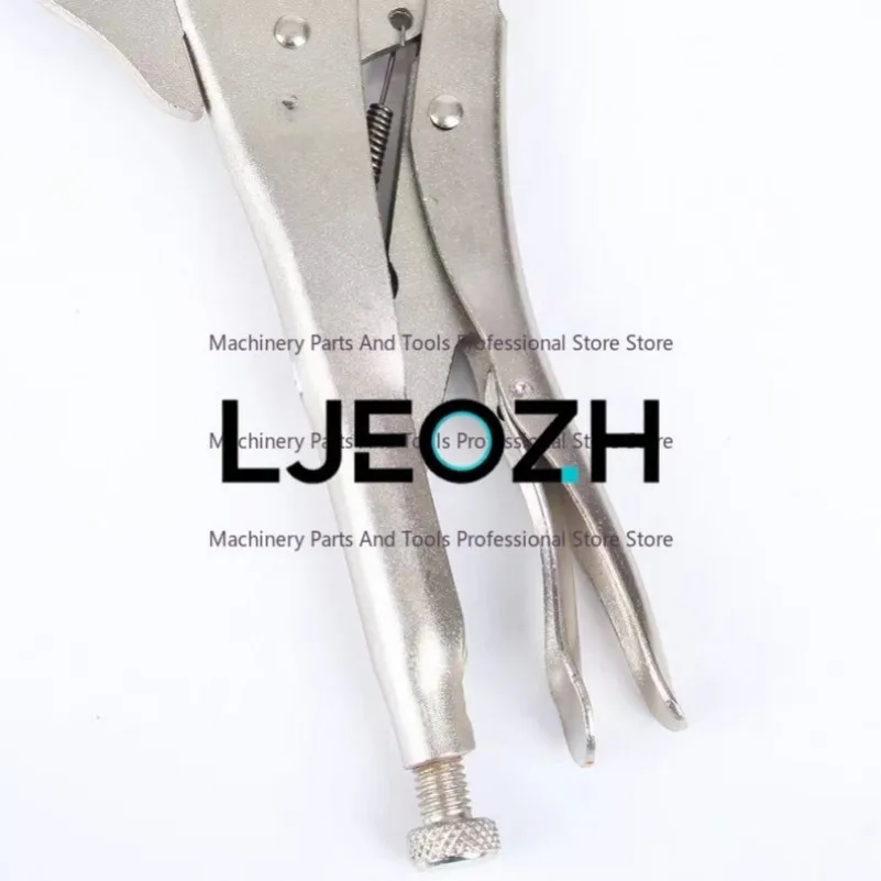 11 Inch C-type Forceps, Heavy-duty Clamping Forceps Welded Fixed C-type Angle Plate Clamping Flat Nozzle