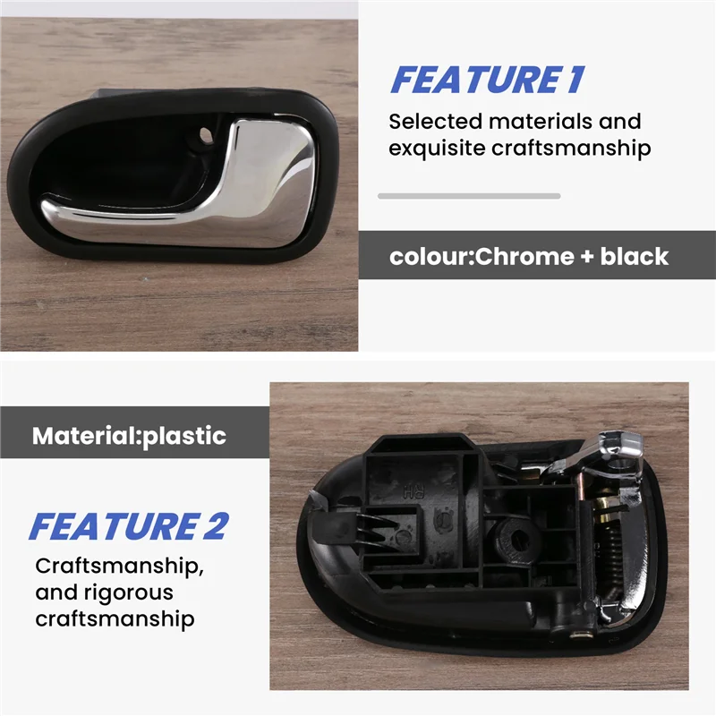 

Car Front Rear Interior Door Handle For Mazda 323 Protege BJ 1995 1996 1997 1998 1999 2000 2001 2002 2003
