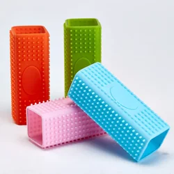 Brosse à poils de chien en caoutchouc creux en silicone, décapant de voiture, meubles, tapis, vêtements, nettoyant pour chiens, chats, fournitures pour animaux de compagnie, nouveau, 2023